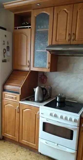 Продам угловой кух. гарнитур б/у с бытовой техникой, фотография 1