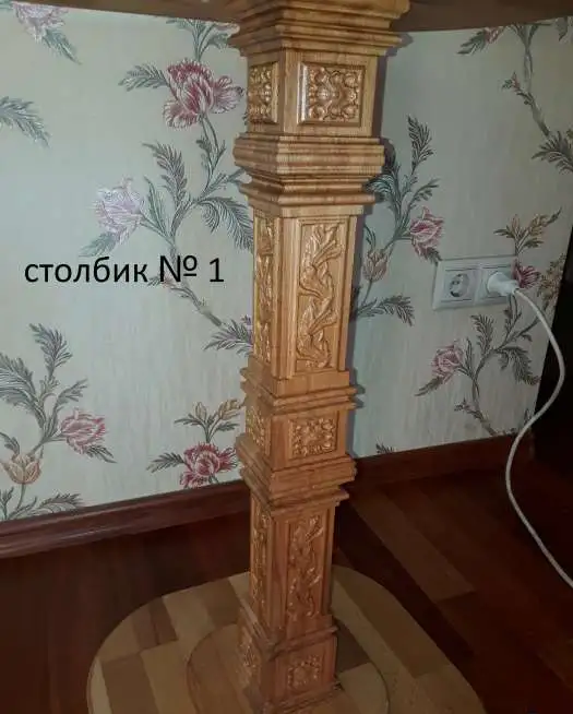 Красивые резные столики полностью из бука., фотография 5