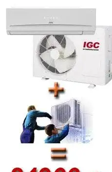 Кондиционеры IGC, монтаж в подарок, фотография 1