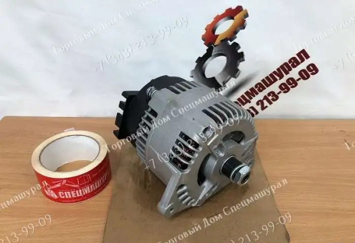 Генератор асфальтоукладчика Vogele 1600-2, 24V, 75A, фотография 1