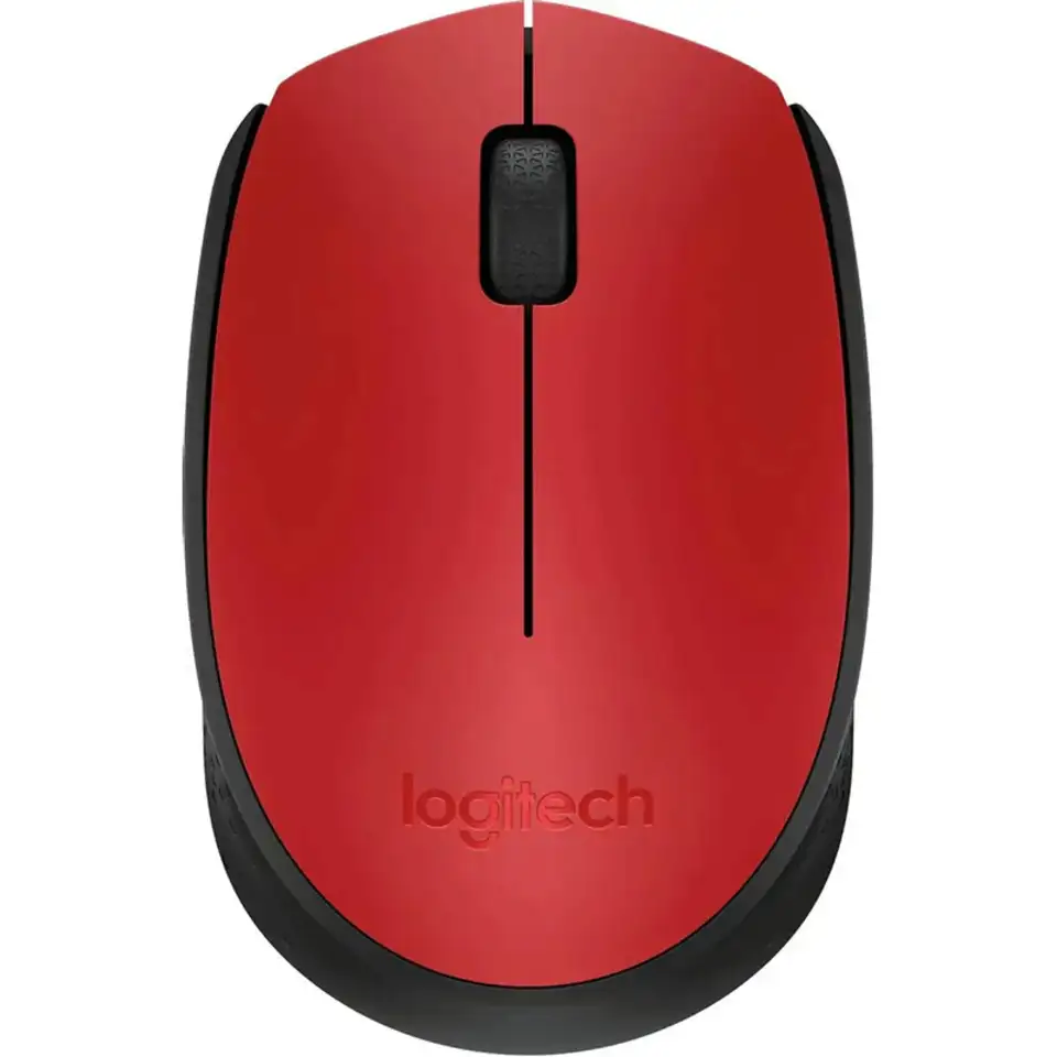 Мышь logitech m170, красная, фотография 2