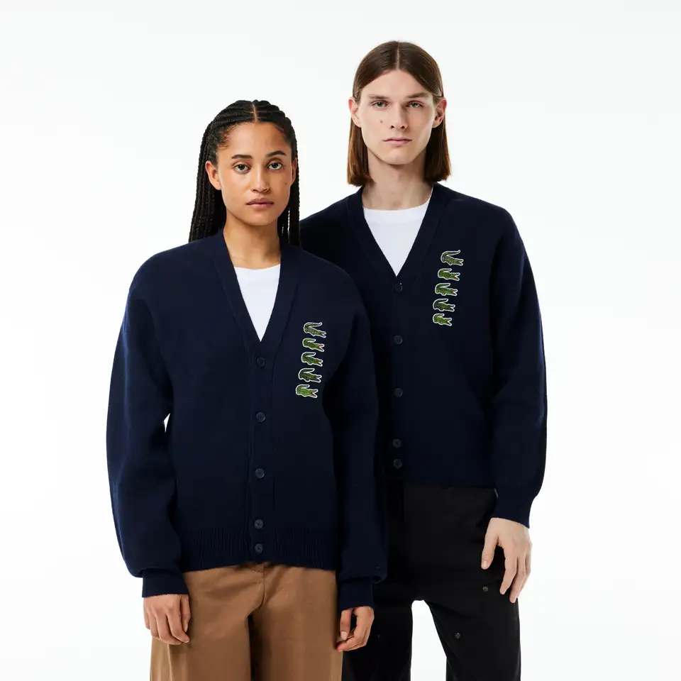 Кардиган lacoste на пуговицах unisex, фотография 1