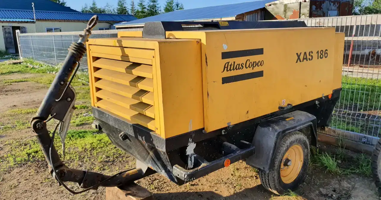 Продам: Компрессор Atlas Copco XAS 186, 2004г.в, 2473м.т.ч. Состояние Отличное!, фотография 1
