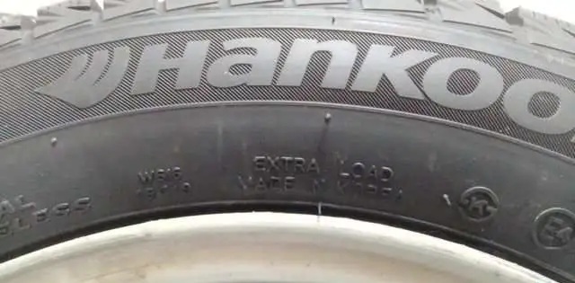 Шины Hankook 185/60 R15 с литыми дисками, фотография 4