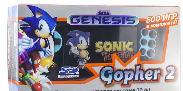 Игровая консоль SEGA Genesis Gopher 2 LCD 4.3