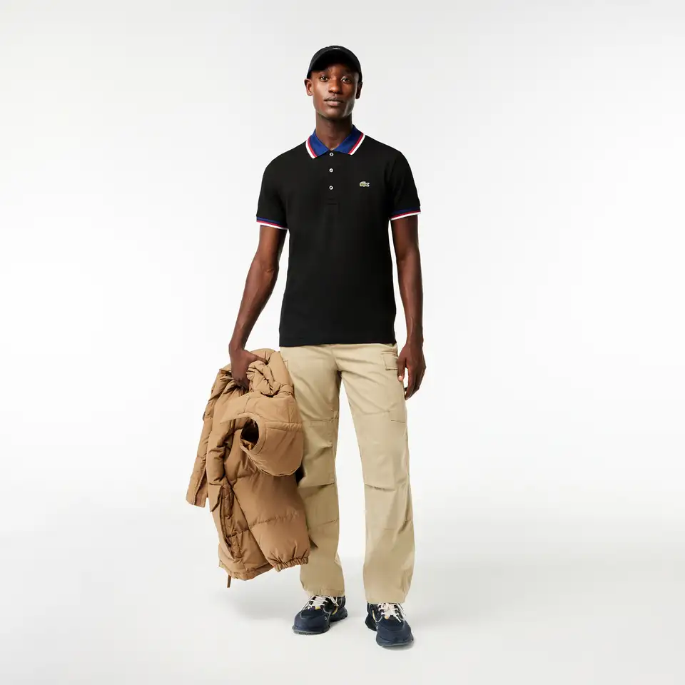 Мужское поло lacoste regular fit, фотография 4