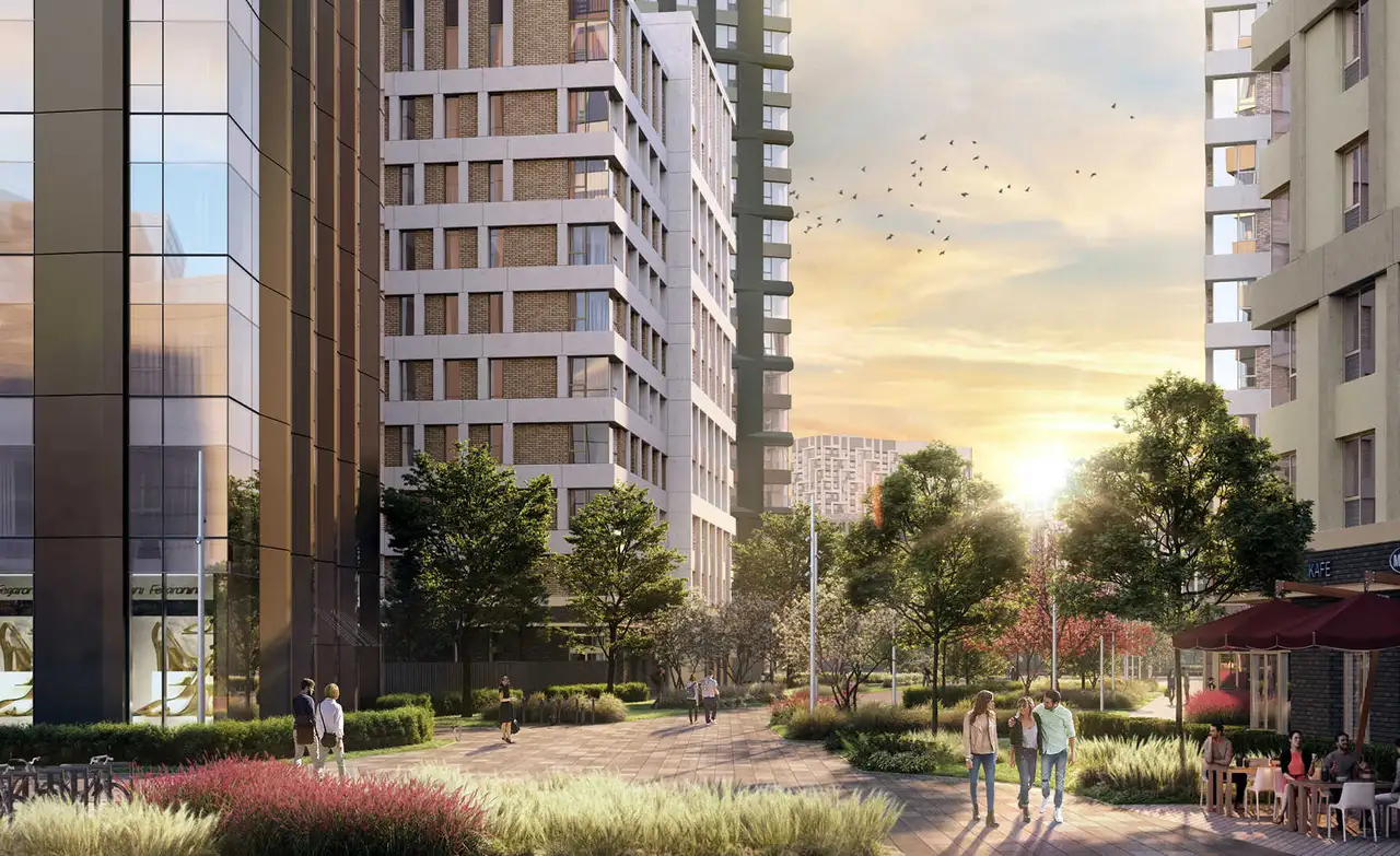 1-но комнатная квартира, 38,10 м², 5 эт., ЖК ALIA, Алиа, фотография 17