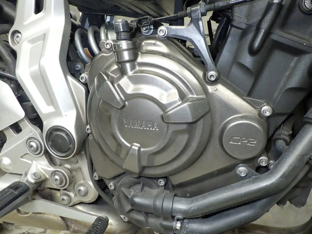 Мотоцикл naked bike Yamaha MT-07 рама RM07J нэйкед байк среднекубатурный спортивный дорожный гв 2014, фотография 9