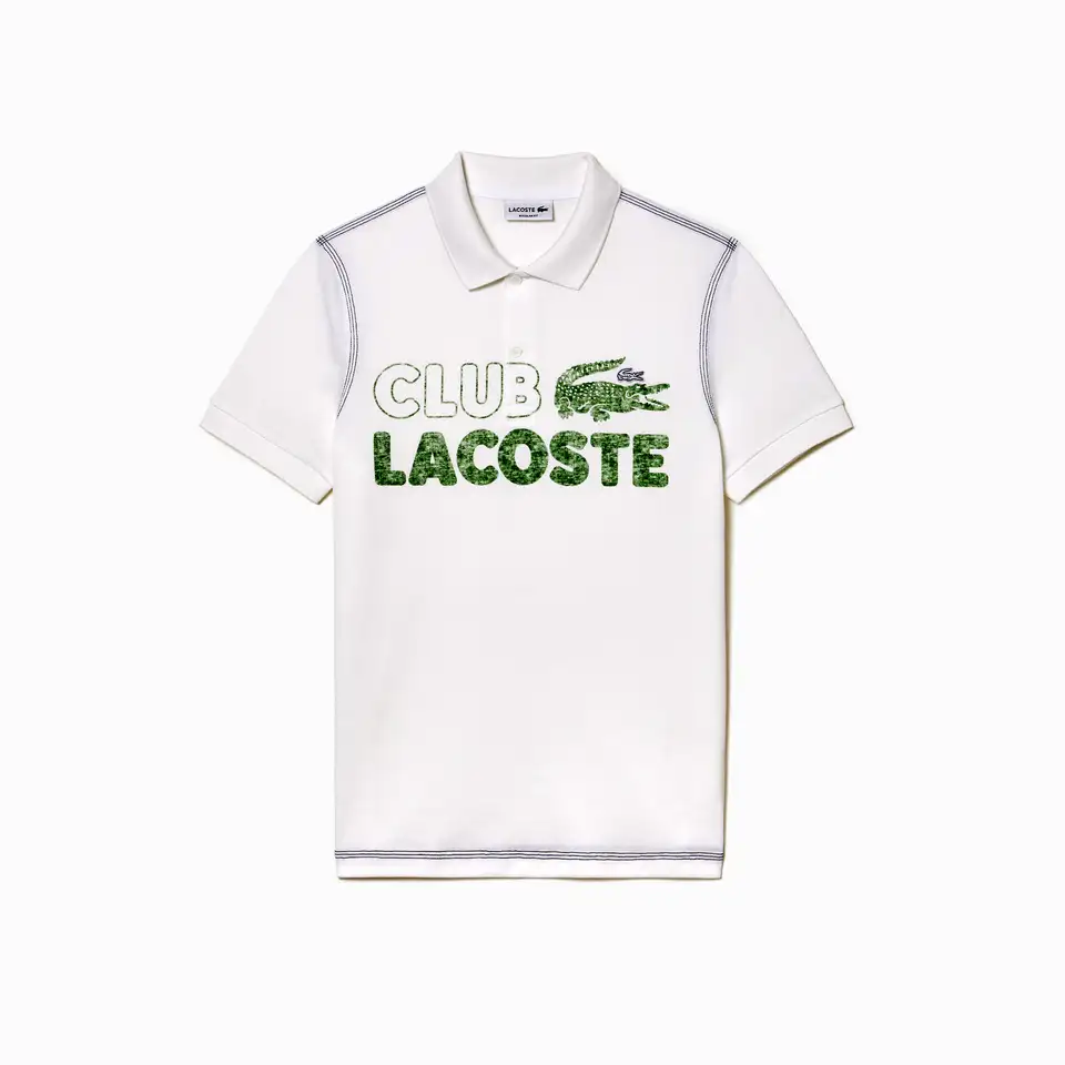 Мужское поло lacoste из органического хлопка, фотография 5