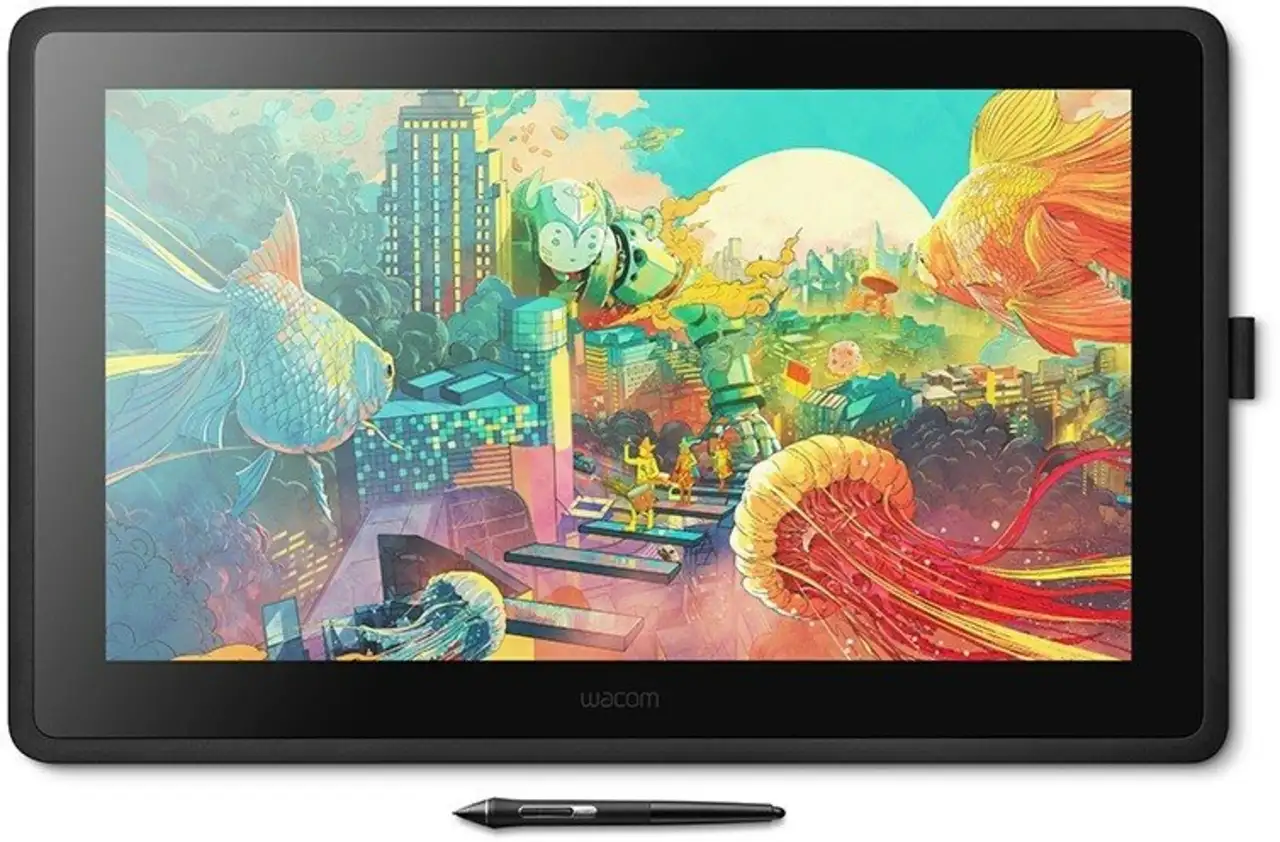 Интерактивный дисплей wacom cintiq 22 (dtk2260), фотография 1