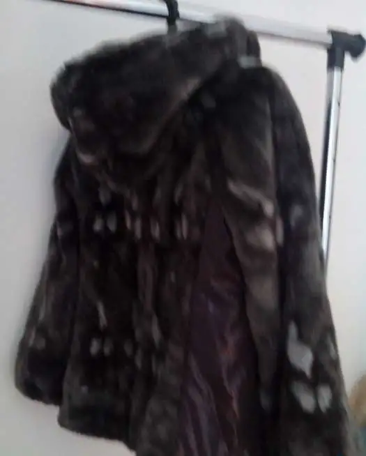 Продам шубку из кролика рекса. С капюшоном., фотография 2