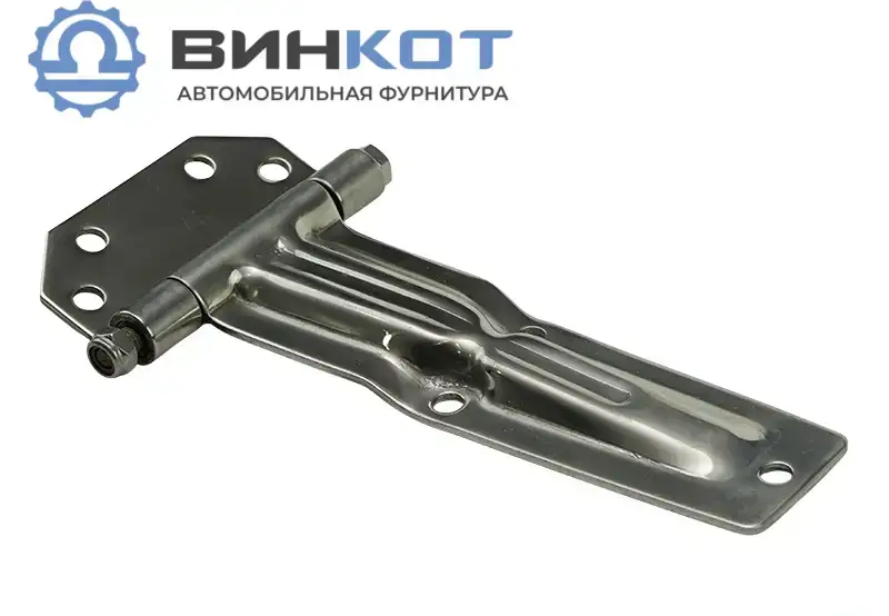 Петля воротная накладная 185 из нержавеющей стали, фотография 1