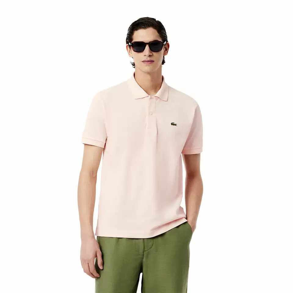 Мужское поло lacoste l1212 classic fit, фотография 1