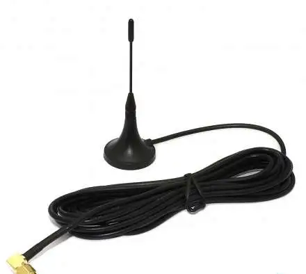 Антенна GSM TELEOFIS iPin-GL 3dB SMA (угловой разъем), фотография 1