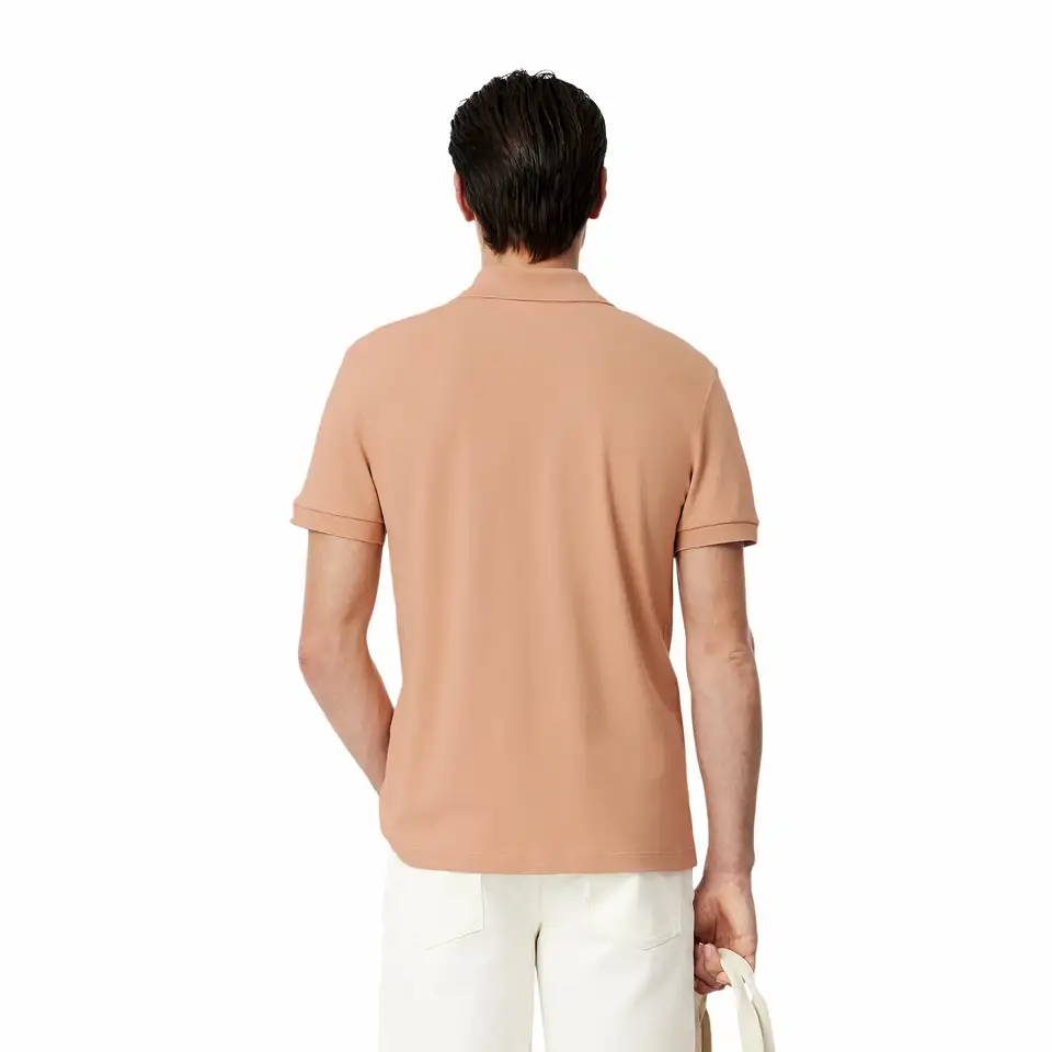 Мужское поло lacoste из эластичного органического хлопка, фотография 2