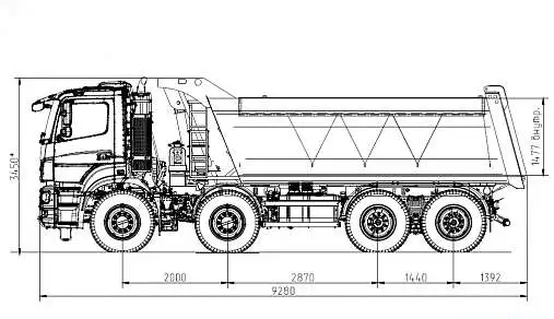 Самосвал КамАЗ 65801, фотография 5