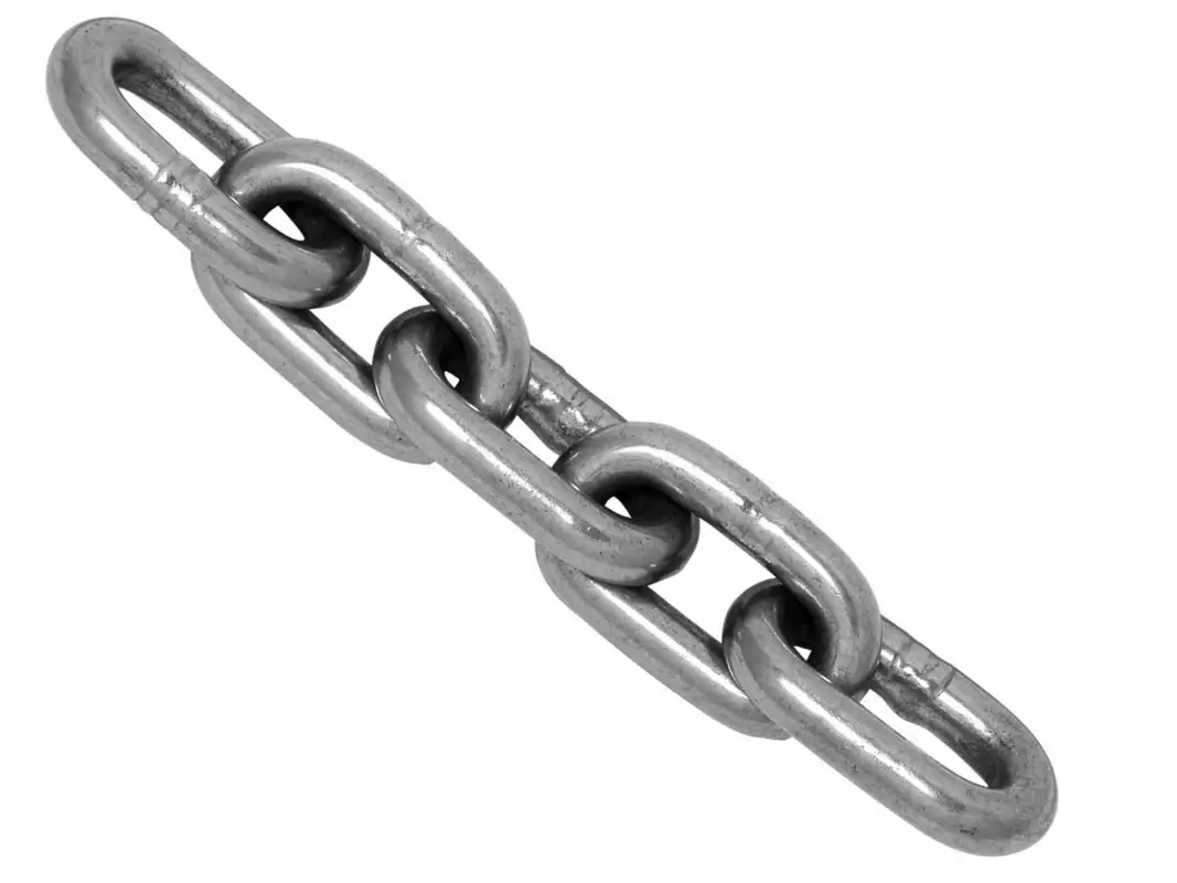 Цепь короткая, Гп: 0,3-116 т, DIN 766; DIN 763; DIN 5686..., Маркировка: D2; D1; 12B-2..., Размеры: 2... мм, фотография 1