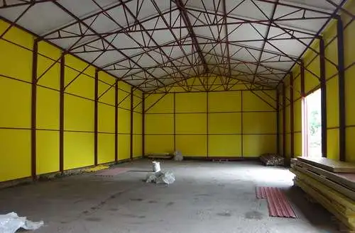Строительство ангаров, фотография 1