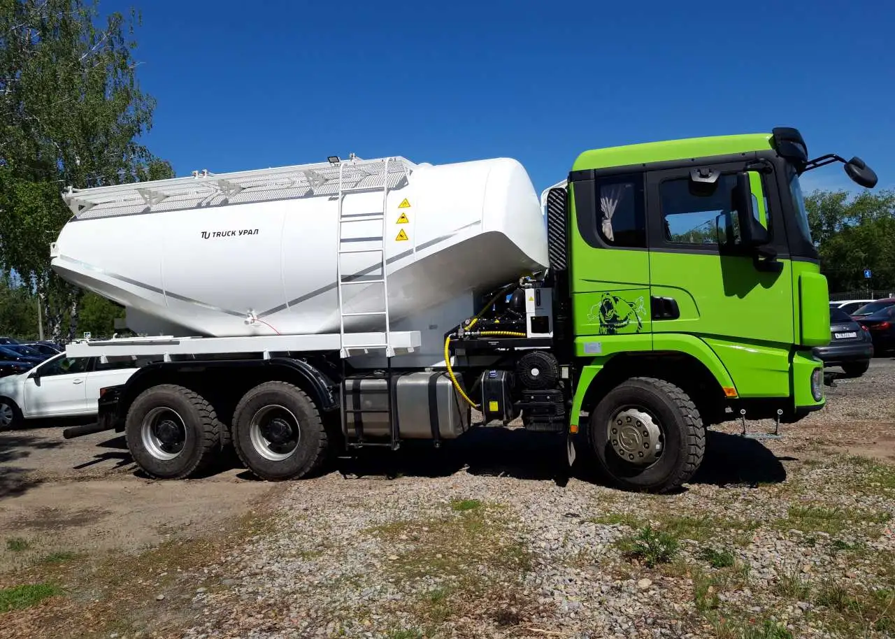 Автоцементовоз на шасси автомобилей SHACMAN X3000  17м3, фотография 2