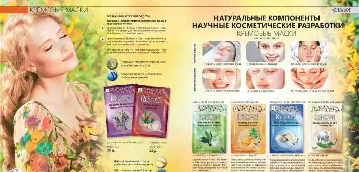 Кремовые маски от Батэль, фотография 1