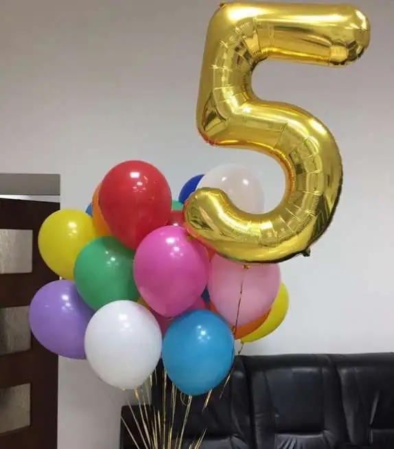 Воздушные шары на день рождения, фотография 3