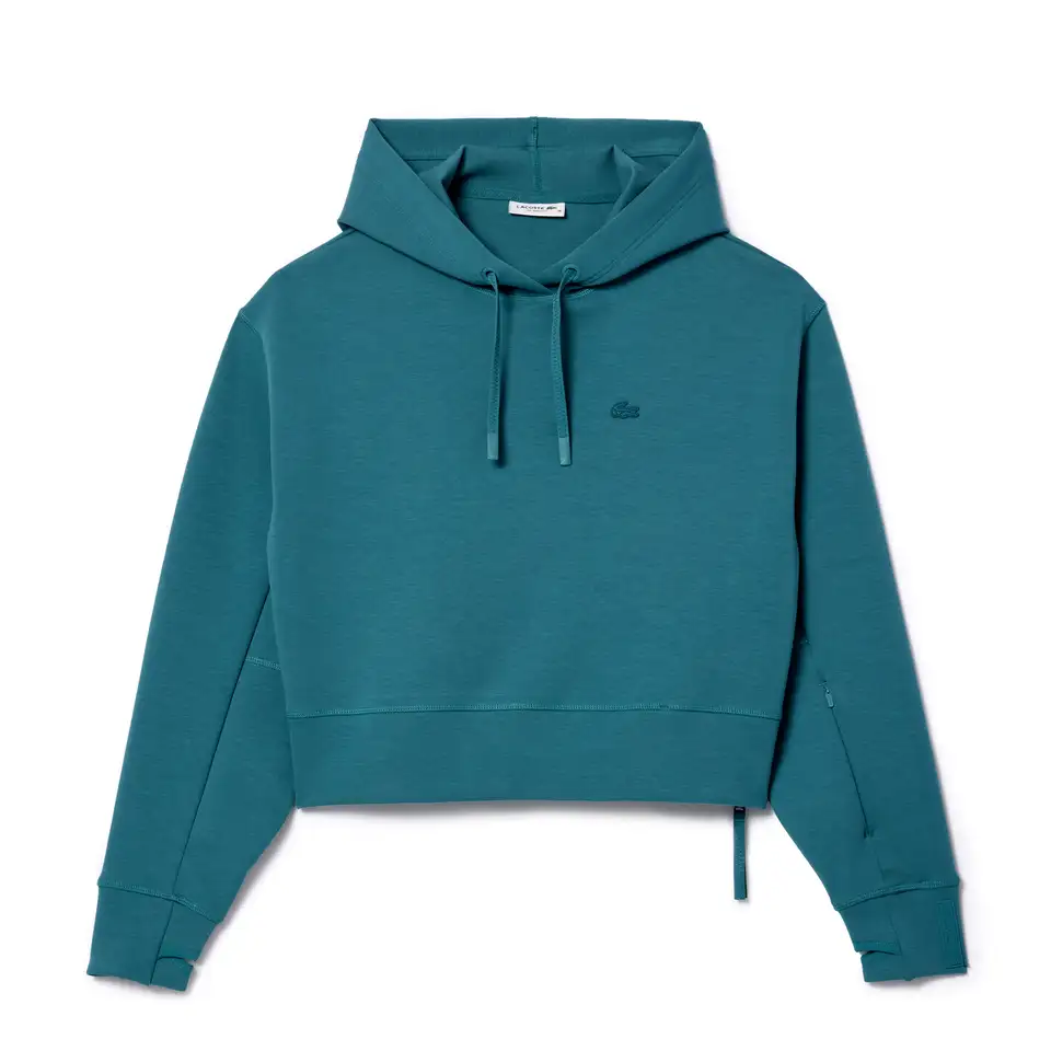 Женская толстовка lacoste loose fit с капюшоном, фотография 5