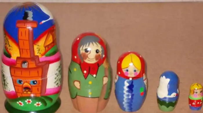 Матрёшка по сказке 