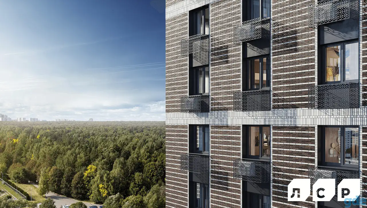 1-но комнатная квартира, 36,90 м², 13 эт., ЖК Park Side, Парк Сайд, фотография 5