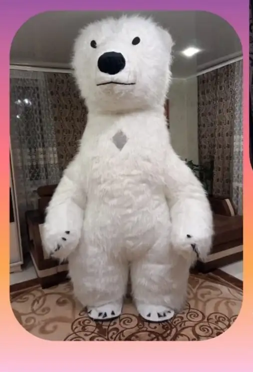 Костюм белого медведя, фотография 1