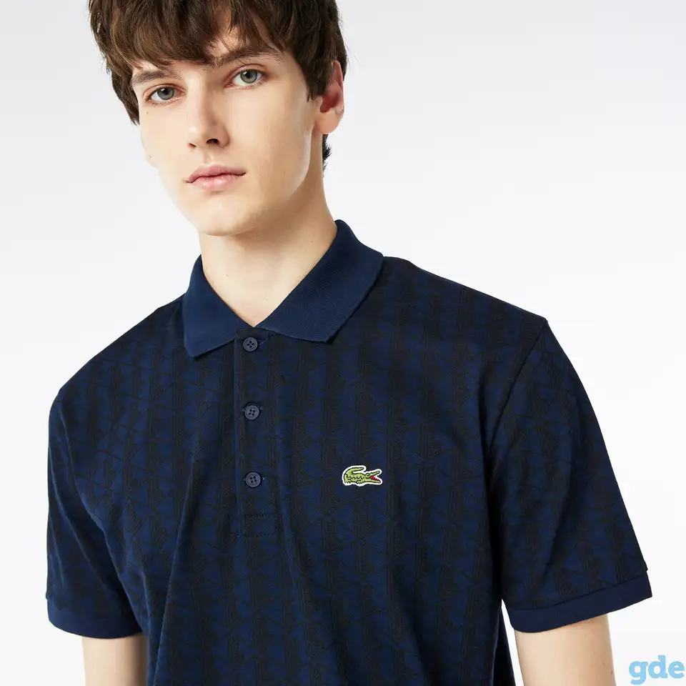 Мужское поло lacoste slim fit, фотография 3