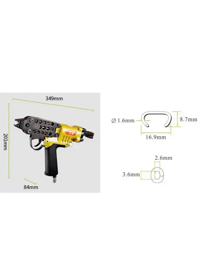Пневматический степлер AIR TOOL SC760C, фотография 2