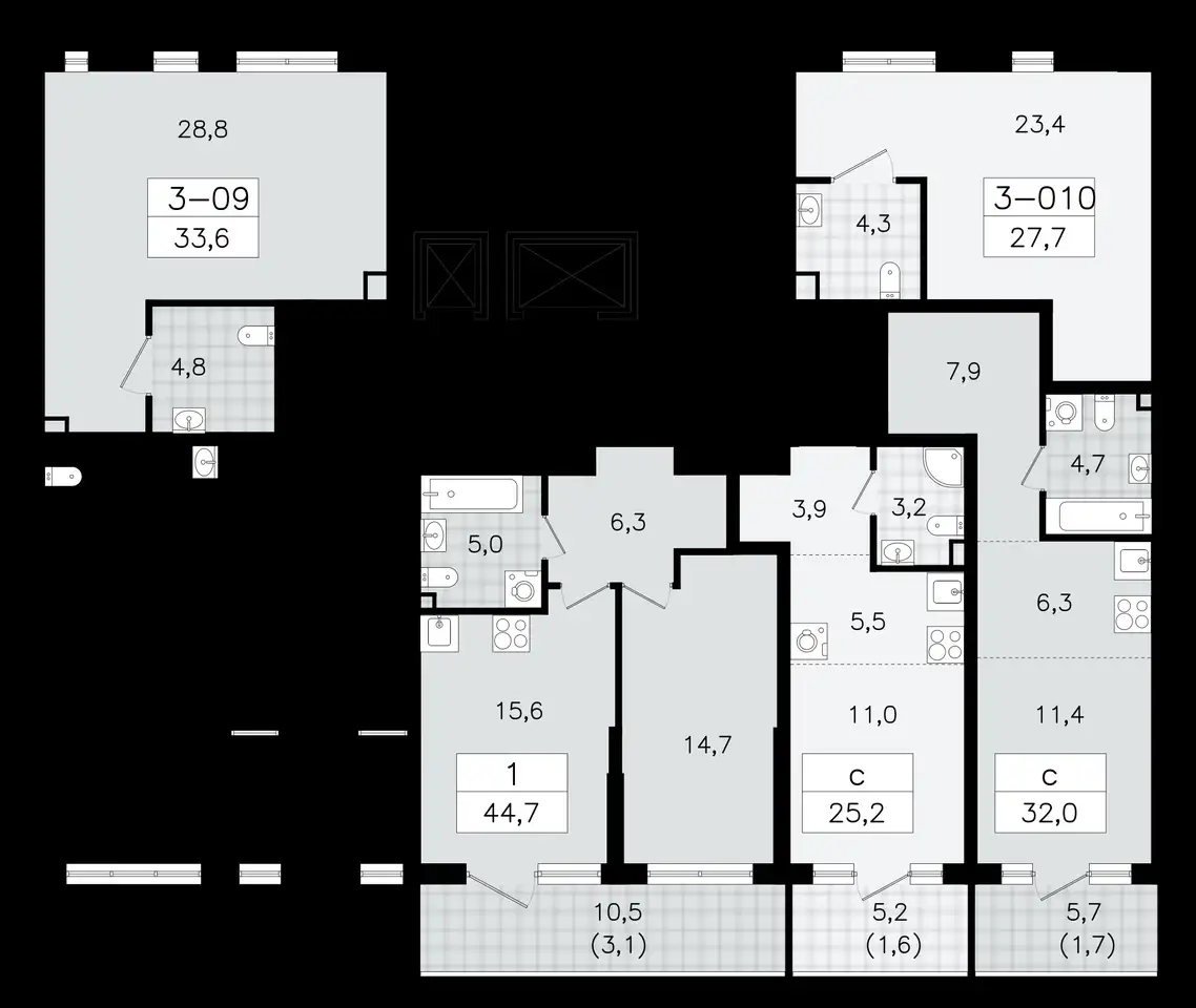 Студия, 32,00 м², 1 эт., ЖК А101 Всеволожск, фотография 1