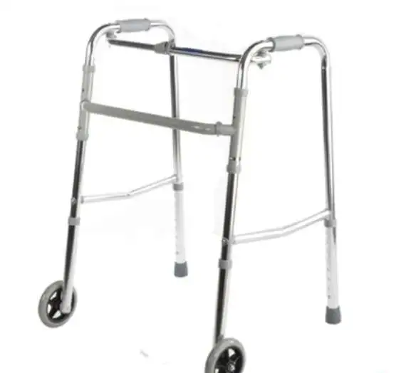 Ходунки для инвалидов на двух колесиках Ходунки-опоры R Wheel на 2х колесах (5') с шагом / без шага, фотография 2