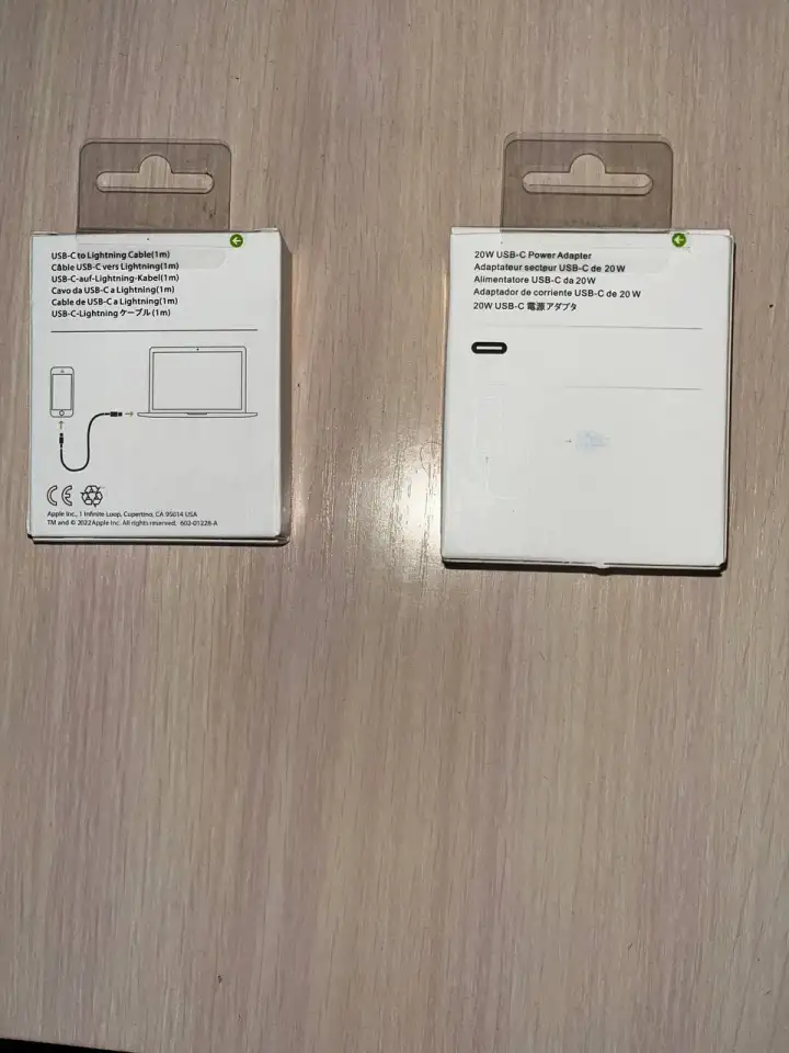 Быстрая зарядка iPhone 20w комплект блок кабель, фотография 2