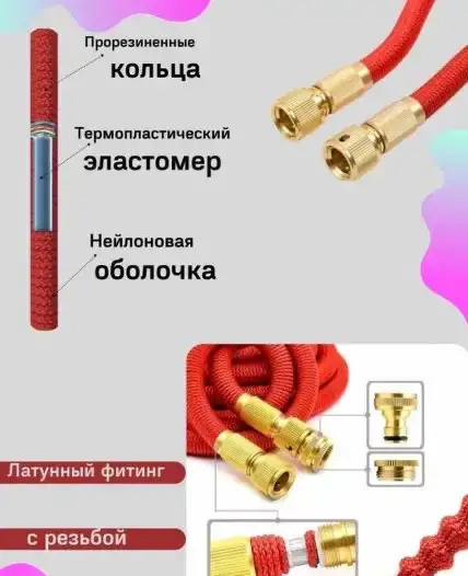 Шланг поливочный, фотография 3