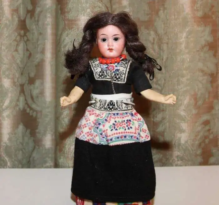 Антикварная немецкая коллекционная кукла Armand Marseille 390 A 12-OX.M, фотография 4