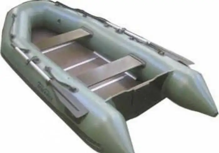 лодка пвх, leader-тайга т-340 киль (под мотор 15 л.с.), фотография 1