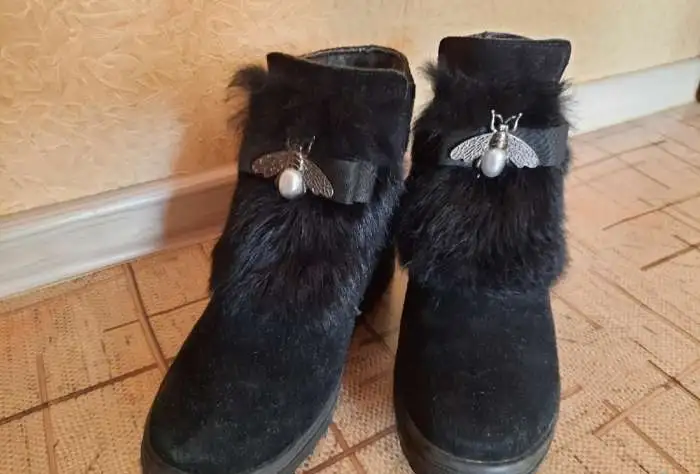 Продам натуральные зимние сапоги, фотография 1
