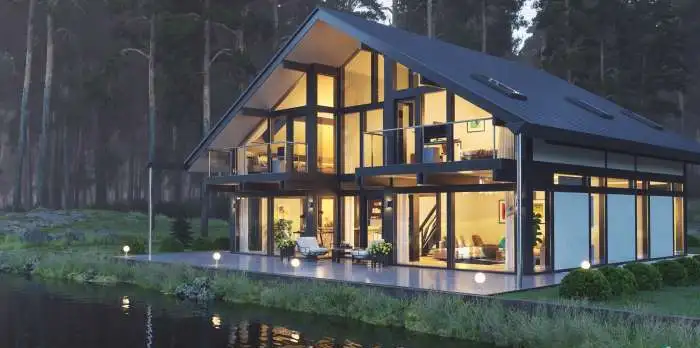 Двухэтажный фахверковый дом 220 m2. 220,00 м2, фотография 6