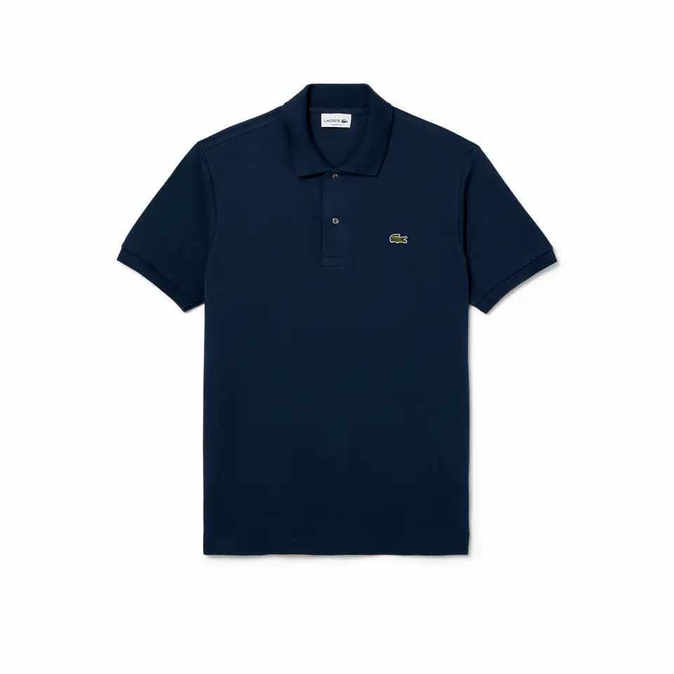 Мужское поло lacoste l1212 classic fit, фотография 5