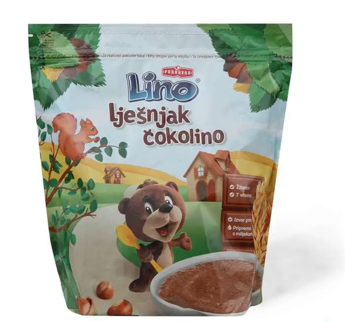 БЕБИ ПАПА - Cokolino lesnik - Чоколино фундук- каша быстрого приготовления 500 гр ( от 8 месяцев), фотография 1