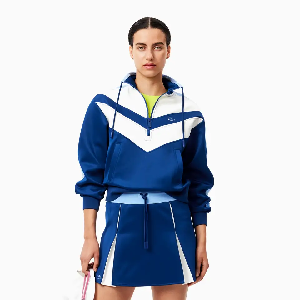 Женский свитшот lacoste на молнии, фотография 1