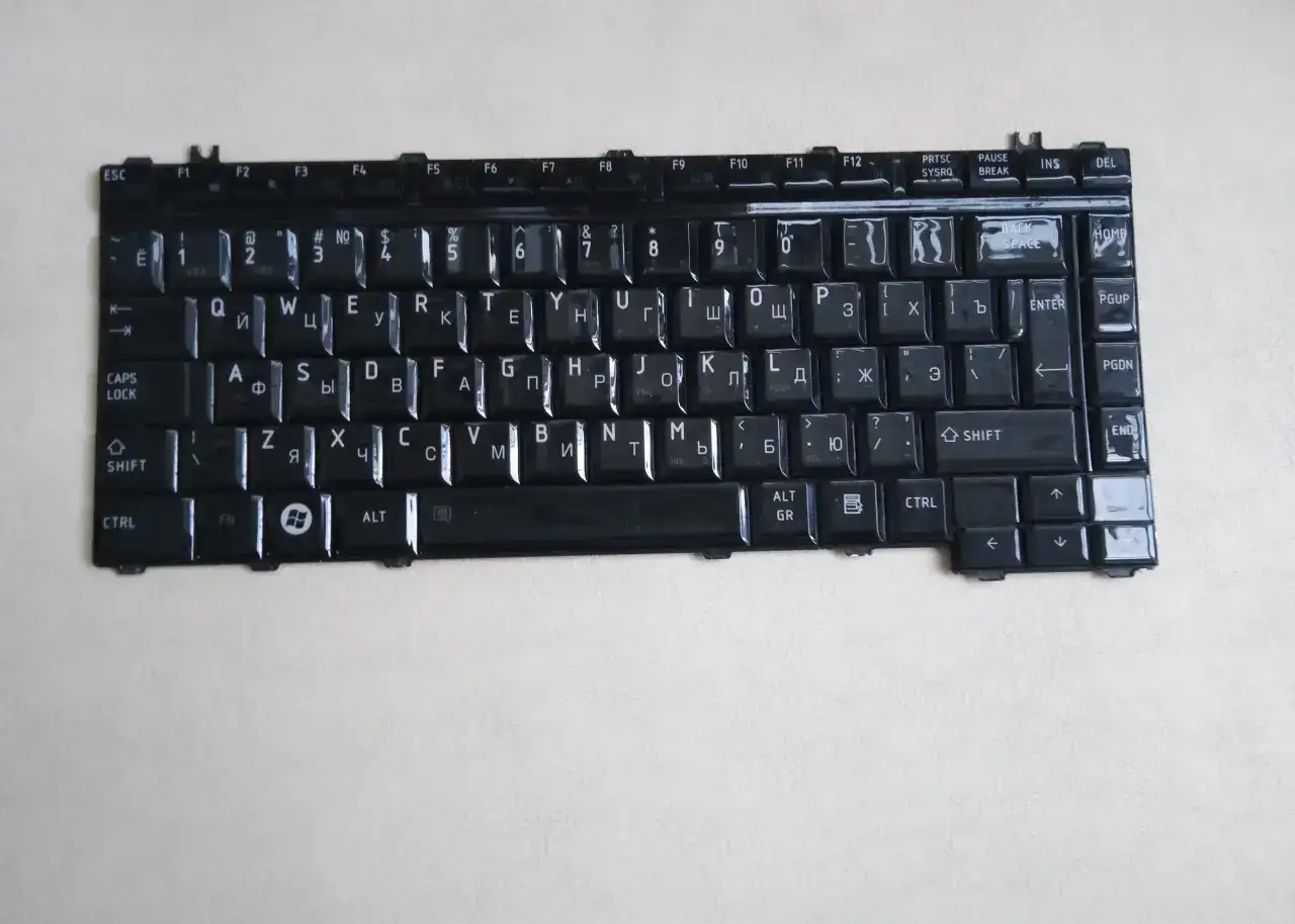 Toshiba A300 A300D A200 L300 L450 L455 клавиатура, фотография 1