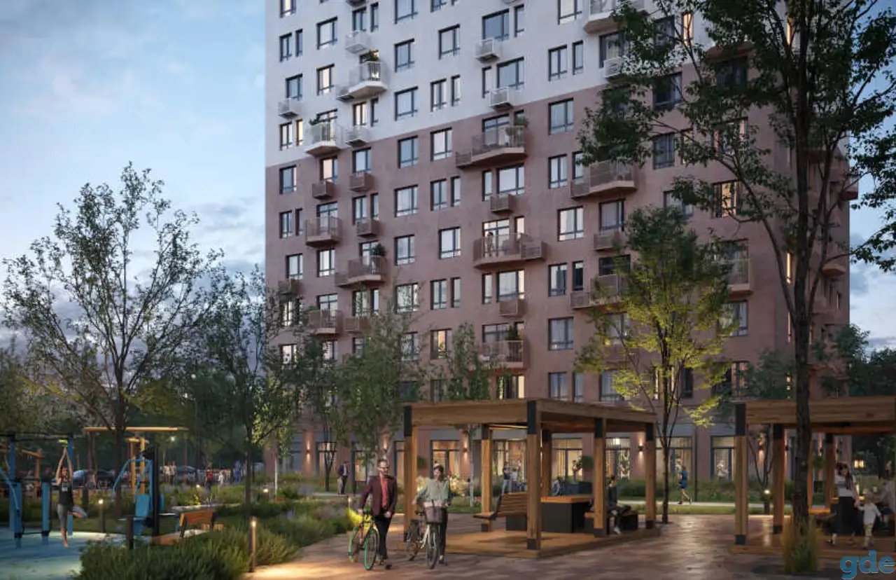 2-х комнатная квартира, 32,87 м², 11 эт., ЖК Горки Парк, фотография 8