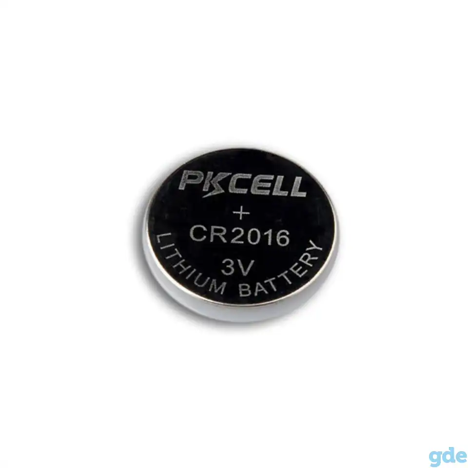 Батарейки pkcell cr2016-5b, фотография 1