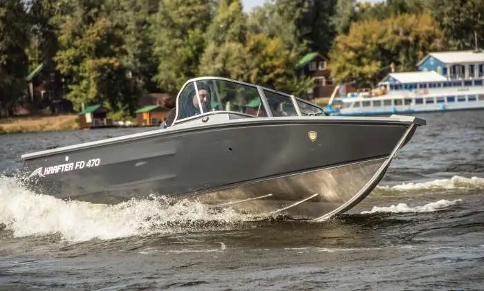 Алюминиевая лодка KRAFTER FishDeck 470, фотография 6