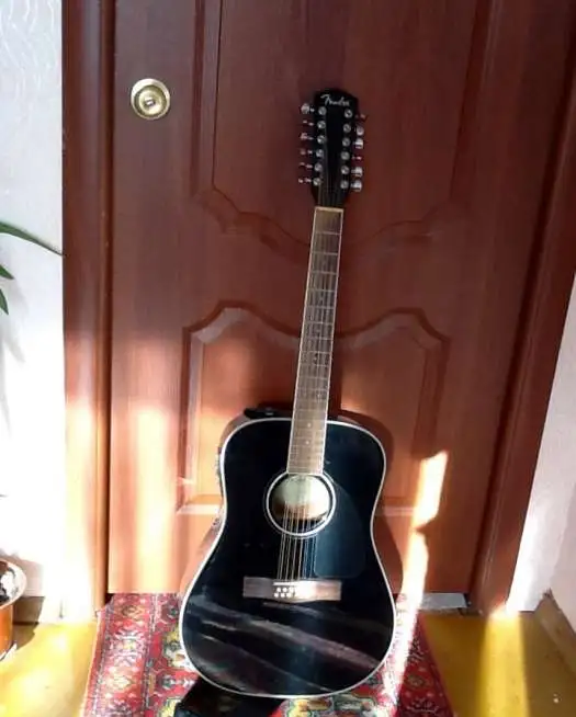 Гитара акустика Fender 12 струнная, фотография 1