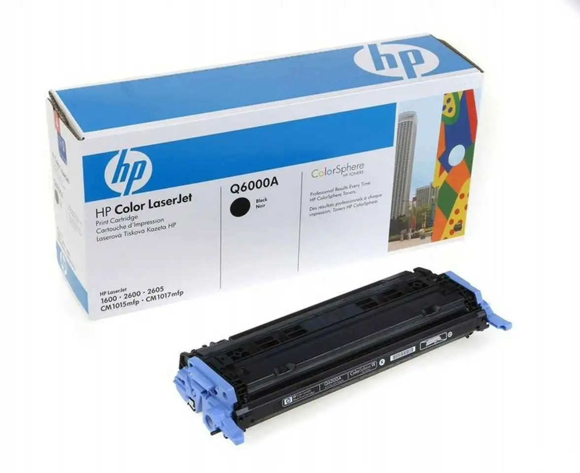 Пустой оригинальный катридж LaserJet Q6000A, фотография 1