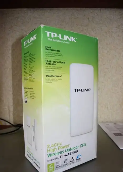 TP-Link TL-WA5210G беспроводная точка доступа, фотография 1