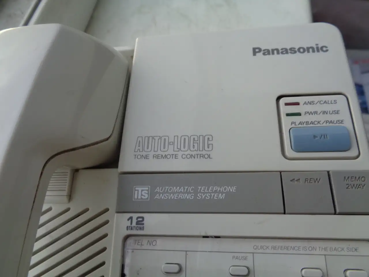 Телефон настольный PANASONIC KX-T2395B easa-phone, фотография 2